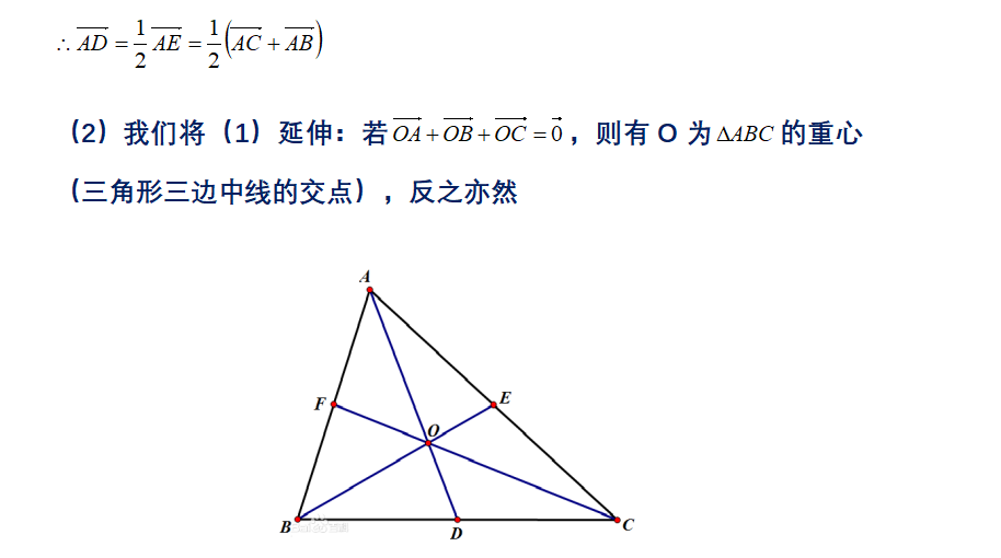 如何学好高中数学-平面向量中的一些重要定理